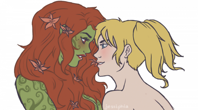 harley quinn+poison ivy