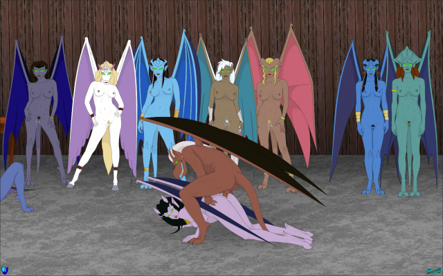 angela+brooklyn (gargoyles)+delilah+demona (gargoyles)+desdemona+obsidiana+ophelia+sora+turquesa+una