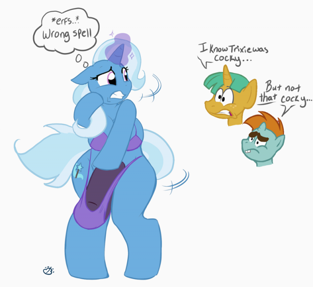 snails (mlp)+snips (mlp)+trixie (mlp)