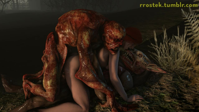 ghoul (the witcher)+triss merigold