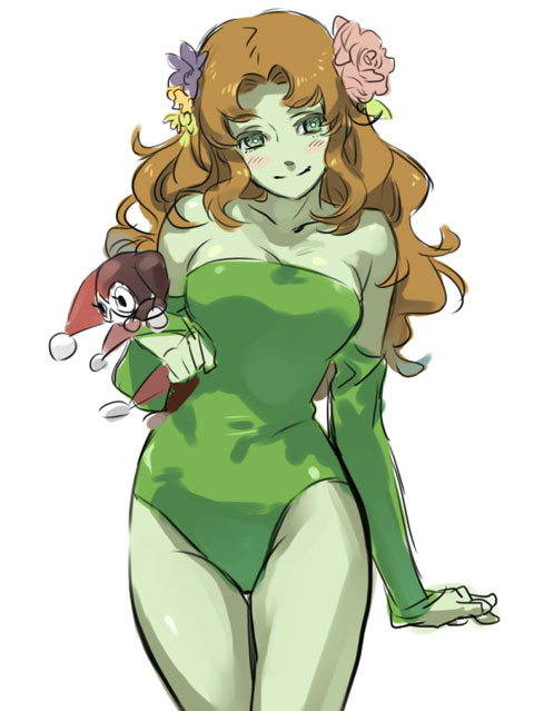 harley quinn+poison ivy