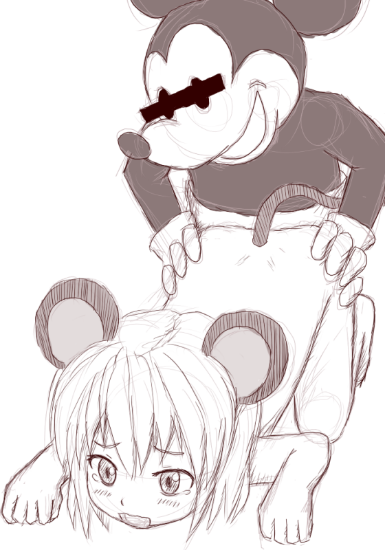 mickey mouse+nazrin