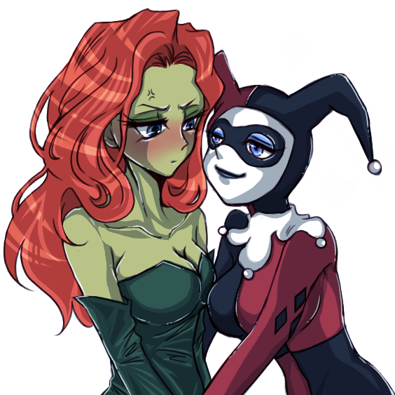 harley quinn+poison ivy