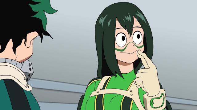 izuku midoriya+tsuyu asui