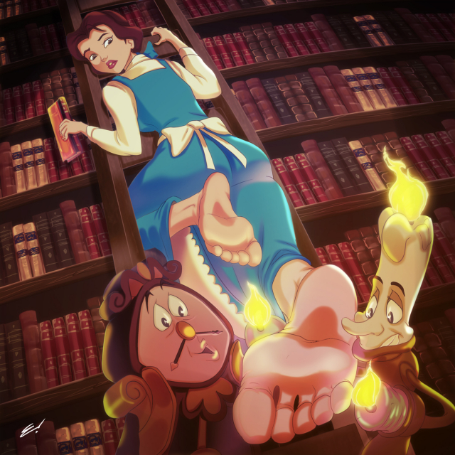 belle+cogsworth+lumi�re