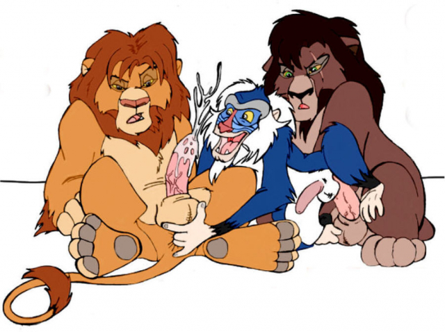 kovu+rafiki+simba