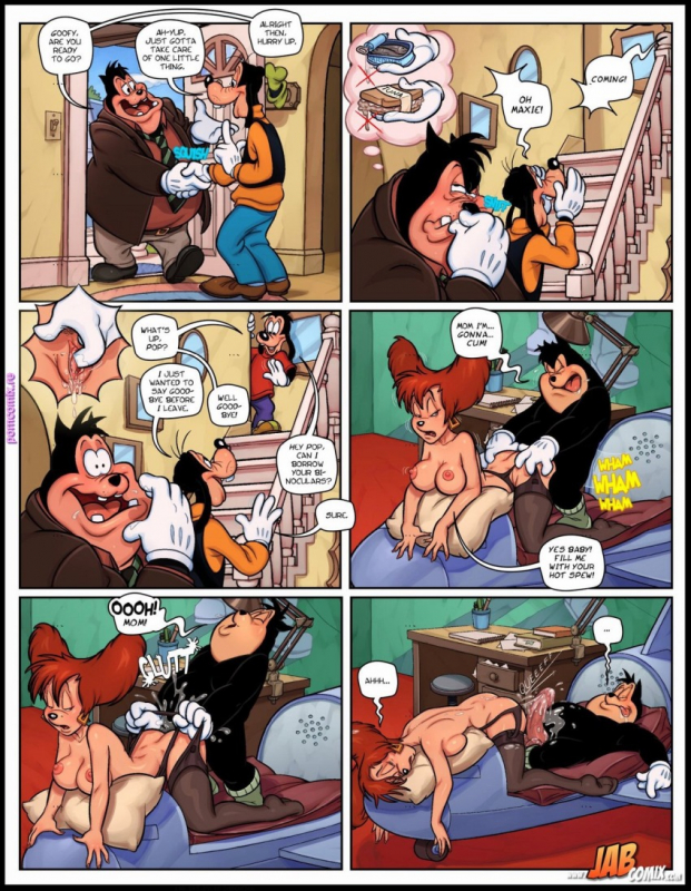 goofy+max goof+peg pete+peter pete sr.+pj (goof troop)