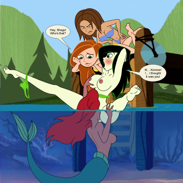 ariel+bonnie rockwaller+kimberly ann possible+shego