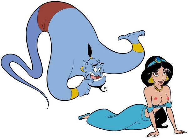 genie (aladdin)+jasmine