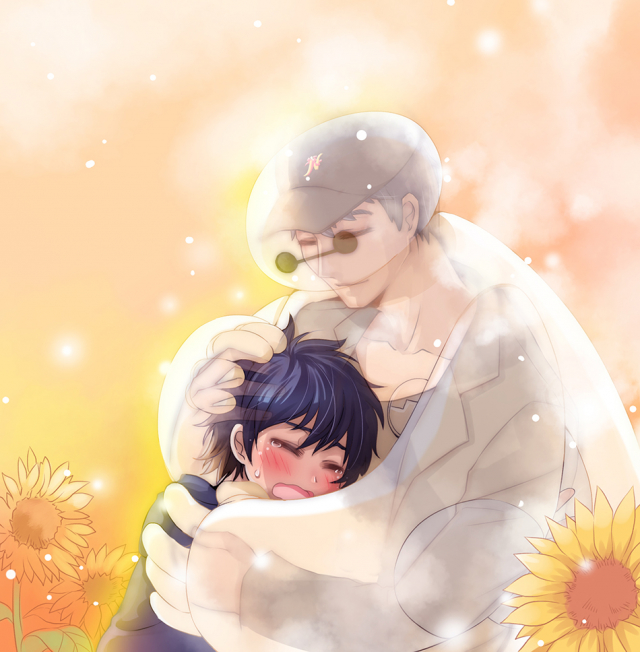 baymax+hiro hamada+tadashi hamada