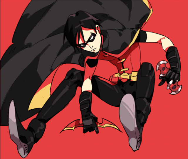 dick grayson+robin (dc)