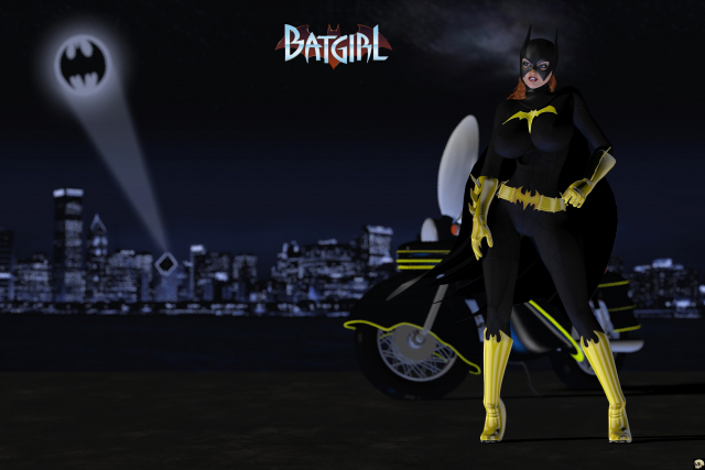 barbara gordon+batgirl