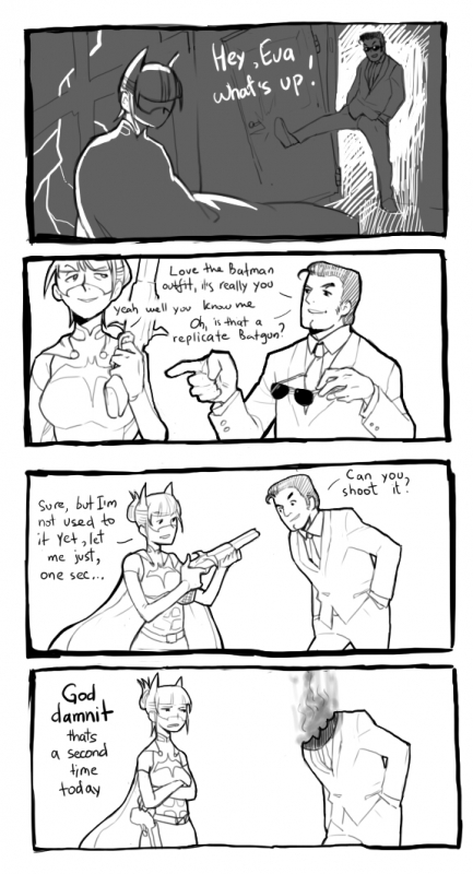 batman+ushiromiya eva+ushiromiya rudolf