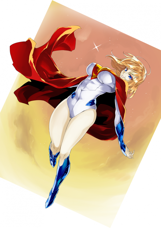 power girl+supergirl