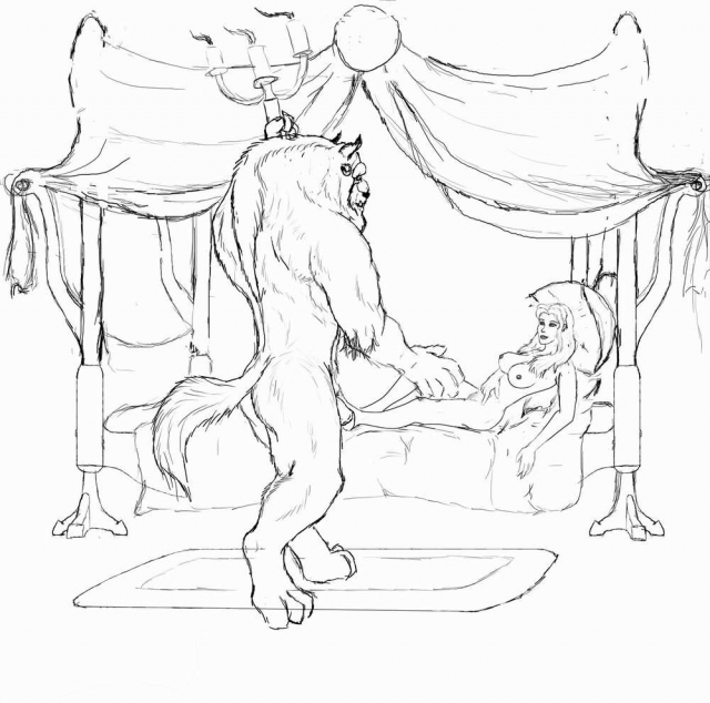 beast (disney)+belle