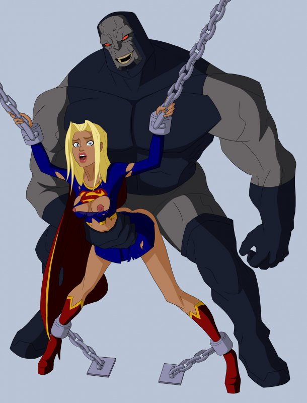 darkseid+supergirl