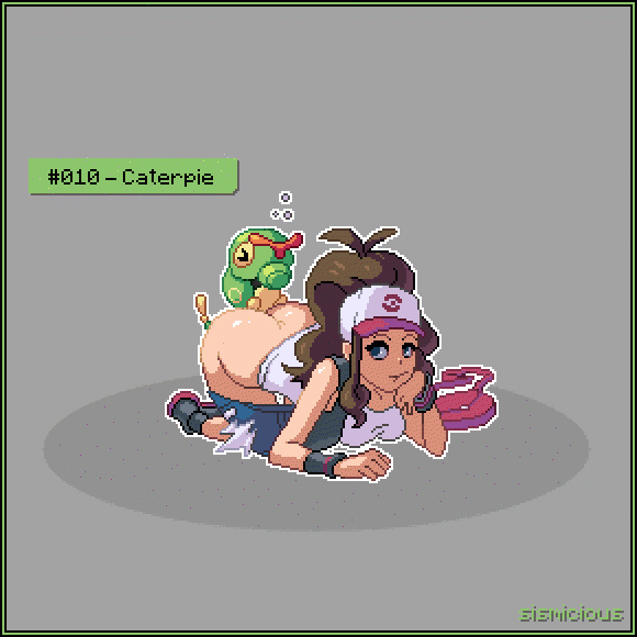 caterpie+hilda (pokemon)