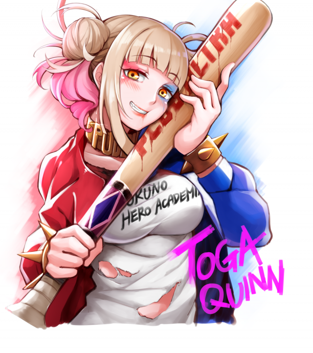 harley quinn+toga himiko