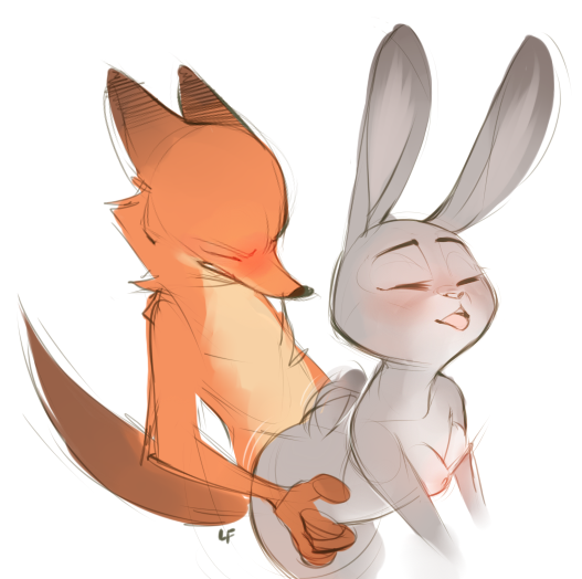 judy hopps+nick wilde