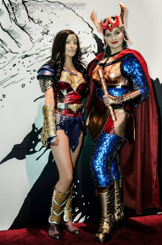 big barda+wonder woman