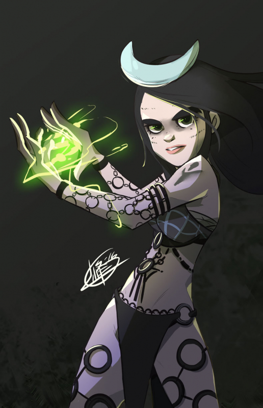 enchantress (dc)+june moon