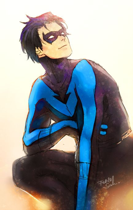 dick grayson+nightwing