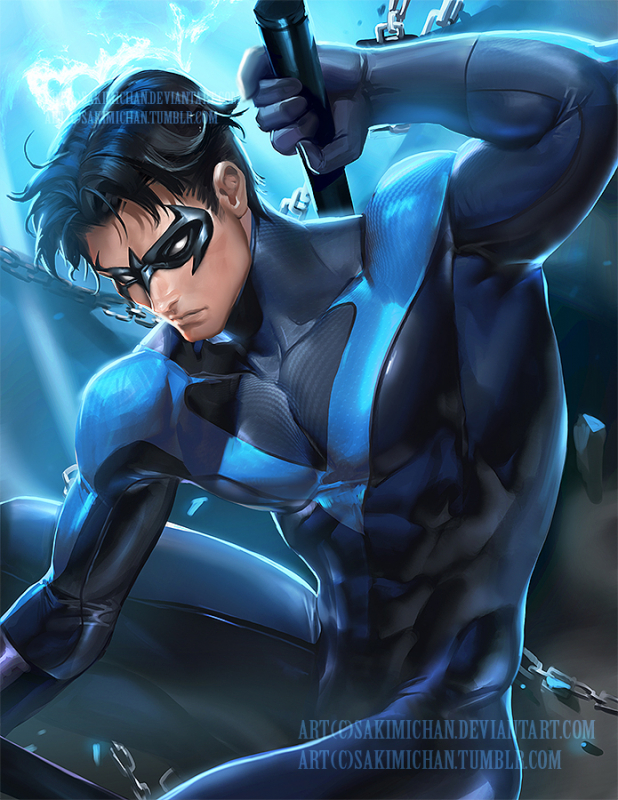 dick grayson+nightwing