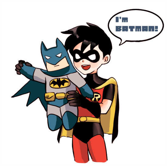 batman+bruce wayne+robin (dc)+tim drake