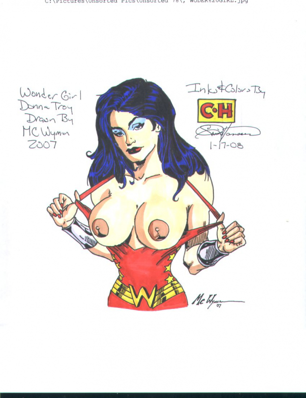 donna troy+wonder girl