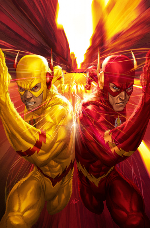 barry allen+professor zoom+the flash