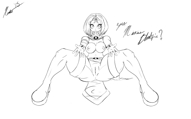 ben tennyson+benfire+natas+starfire