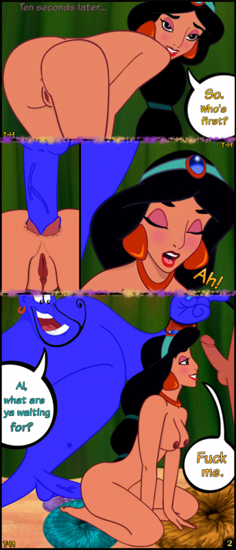 genie (aladdin)+jasmine