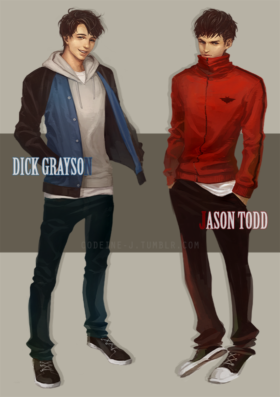 dick grayson+jason todd