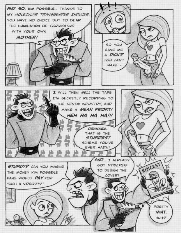 ann possible+dr. drakken+kimberly ann possible+shego