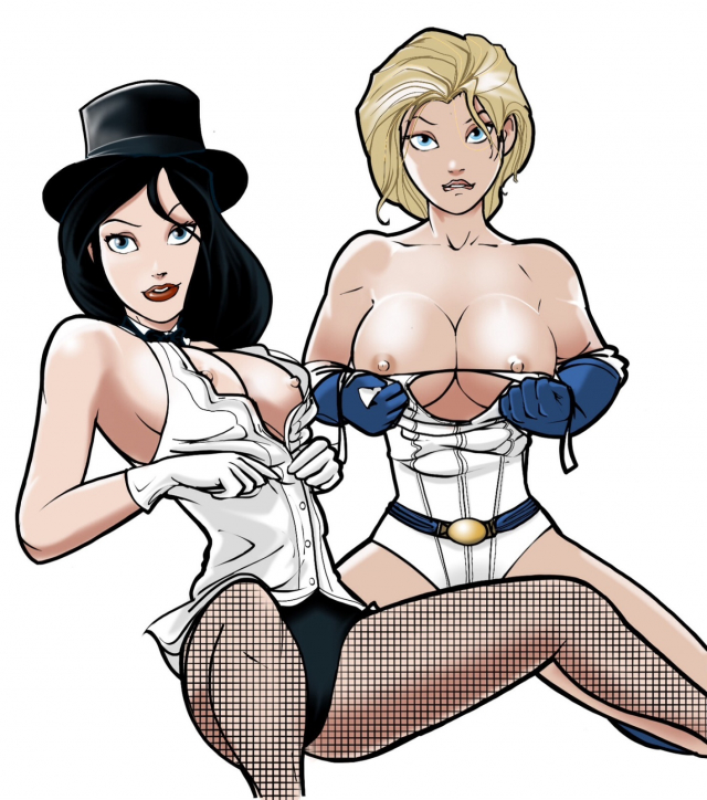 kara zor-l+karen starr+power girl+zatanna