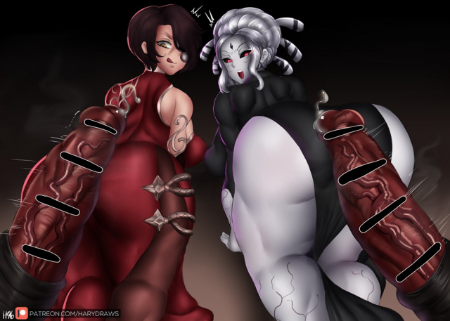 cinder fall+grimm (rwby)+salem+salem (rwby)