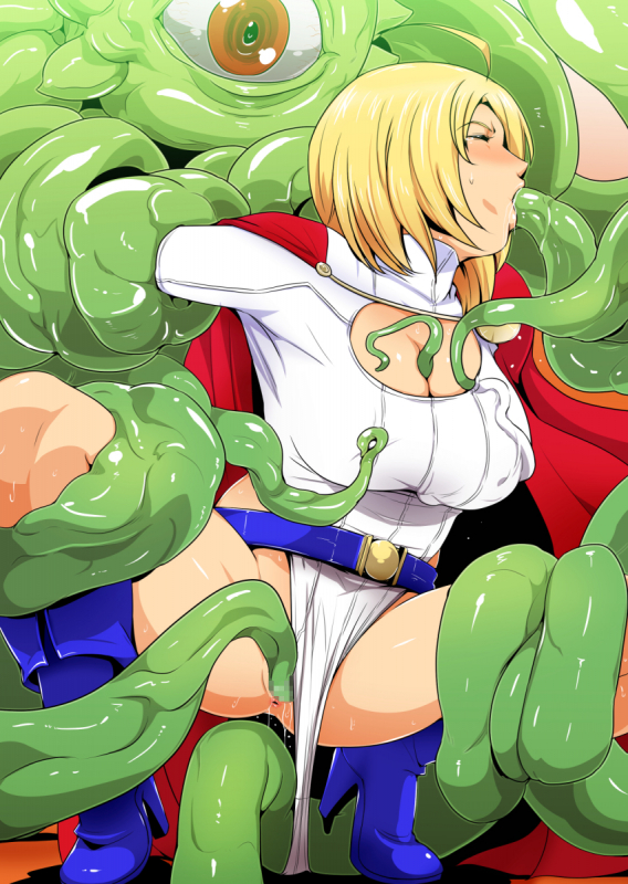 power girl+shuma gorath