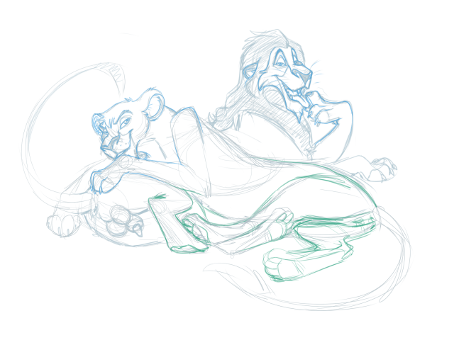 scar (the lion king)+vitani