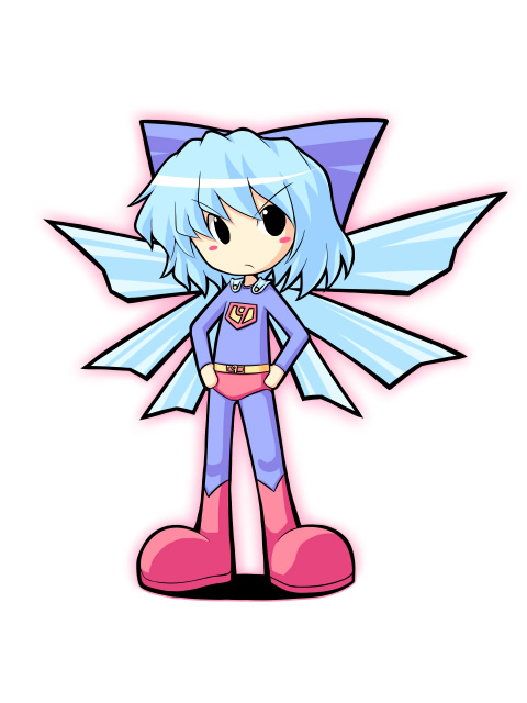 cirno+superman+superwoman
