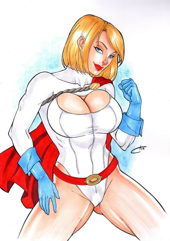 karen starr+power girl