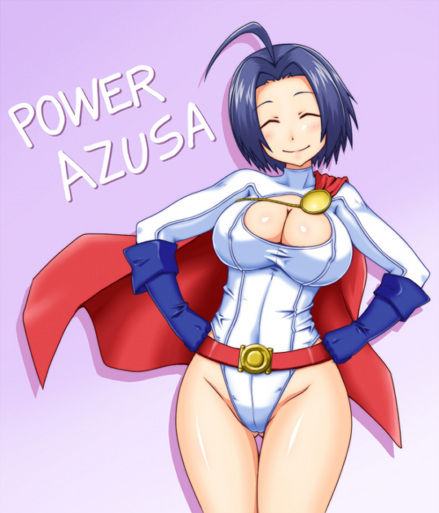 miura azusa+power girl