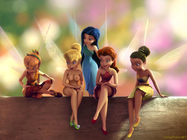 fawn (disney fairies)+iridessa+rosetta+silvermist+tinker bell