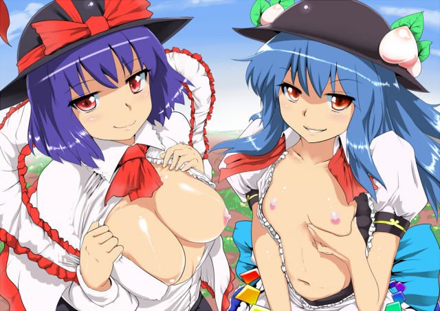 iku nagae+tenshi hinanawi