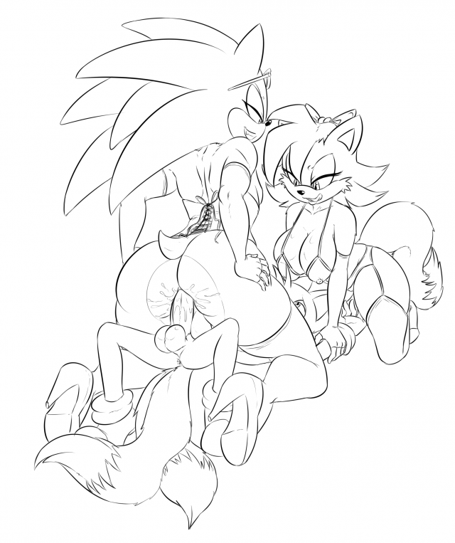 fiona fox+scourge the hedgehog+tails