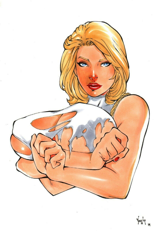 karen starr+power girl