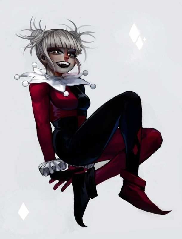 harley quinn+toga himiko