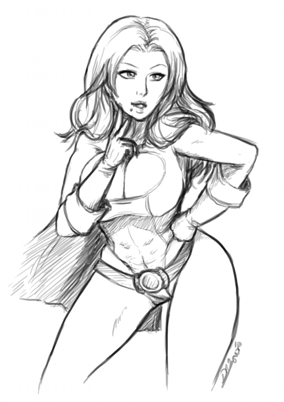 matsumoto rangiku+power girl