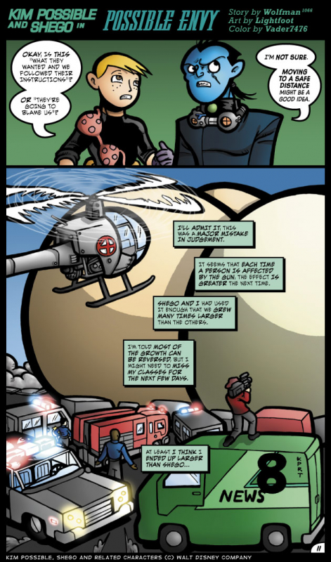 dr. drakken+kimberly ann possible+ron stoppable+shego