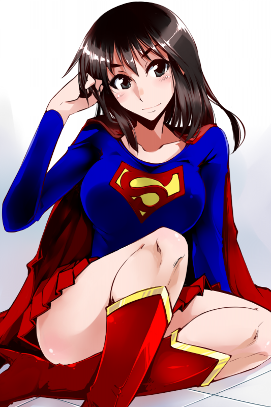 suou mikoto+supergirl