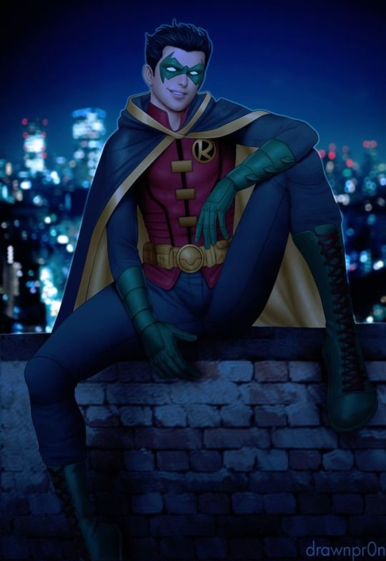 dick grayson+robin (dc)